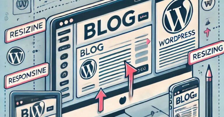 how to change the width of blog on wordpress